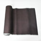 Vintage silk kimono bolt with brown and navy fine stripe, sold by the metre.