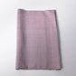 Vintage Japanese slub textured tsumugi silk kimono fabric piece in dusty mauve tone.