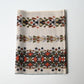 Vintage Japanese Meisen kimono silk fabric with Art Deco design from the mid-20th century.