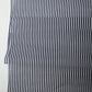Vintage navy and white stripe yukata cotton fabric sold by the metre.