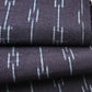 Vintage Navy Tsumugi Silk Kimono Fabric Sold By The Metre