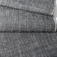 Vintage Charcoal Grey Tsumugi Silk Kimono Fabric Sold By The Metre