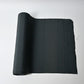 Vintage plain silk crepe kimono fabric roll in deep green, sold by the metre.