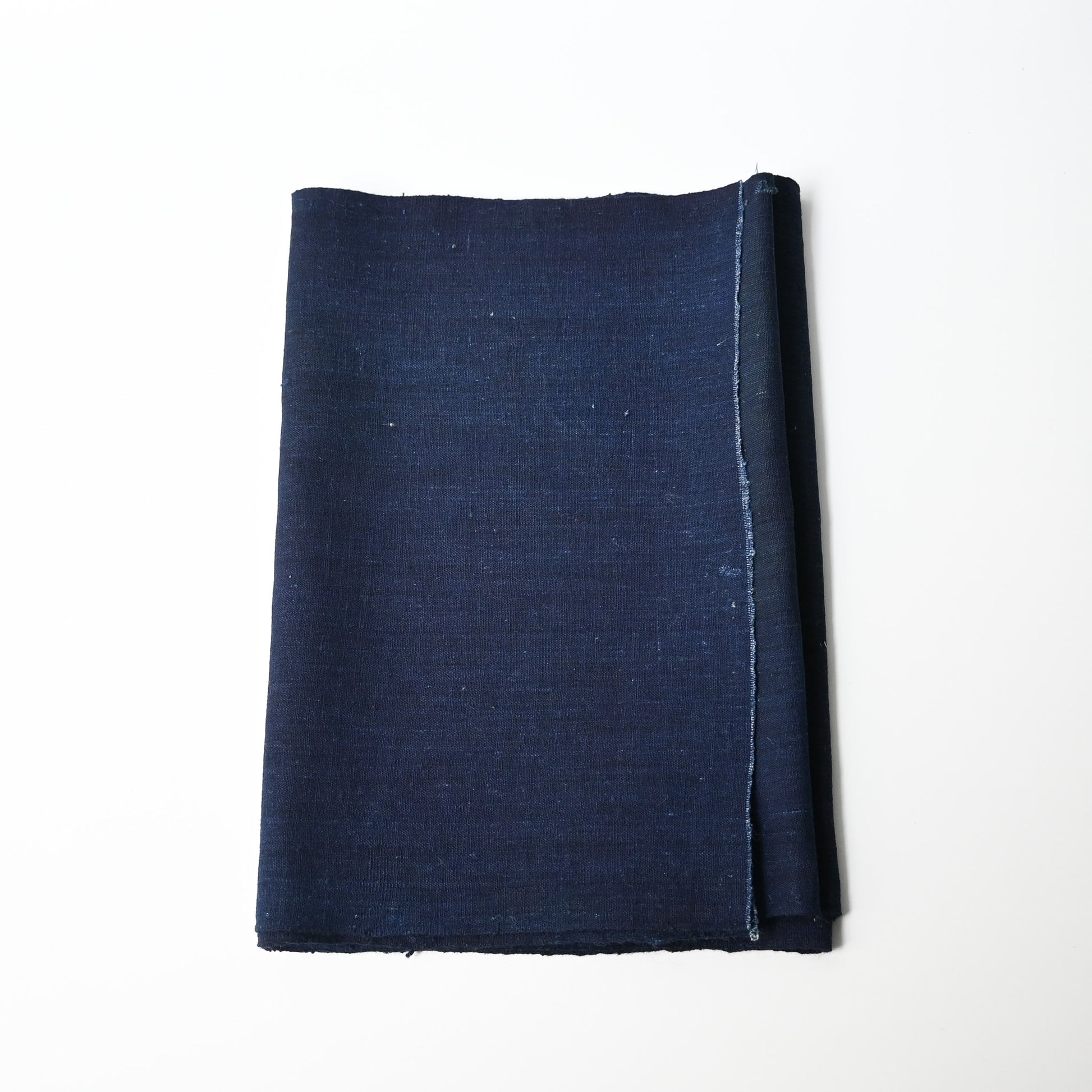 Vintage Japanese indigo cotton futon cover panel.