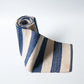 Vintage blue and white striped obi woven with Shifu paper yarn.