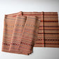 Full view of vintage silk kimono fabric with an unusual pattern, resembling Eastern European folk textiles.