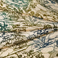 Vintage Katazome Dyed Silk Kimono Fabric Sold By The Metre