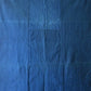 Vintage Japanese three-panel indigo dyed cotton throw with sashiko stitching.