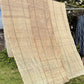 Full of vintage three-panel mosquito net kaya hemp, natural with green stripes design.