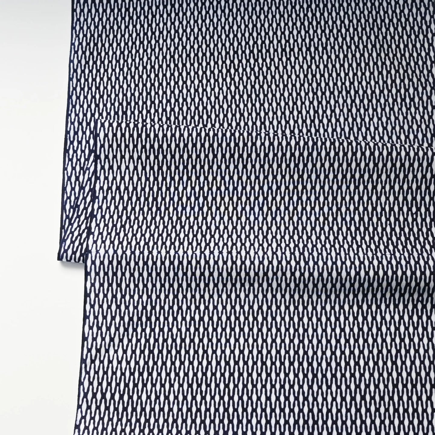 Vintage traditional Japanese yukata cotton fabric sold by the metre.