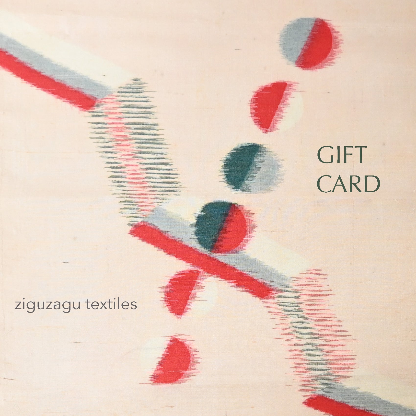 Ziguagu Textiles E-gift Voucher